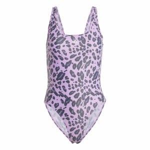 Women’s Bathing Costume Adidas Essentials Animal Print Pink