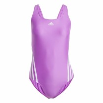 Women’s Bathing Costume Adidas 3 Bandas Purple