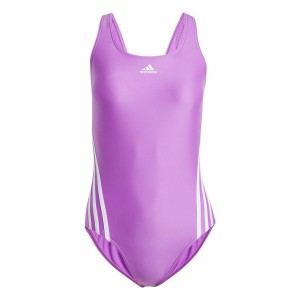 Women’s Bathing Costume Adidas 3 Bandas Purple