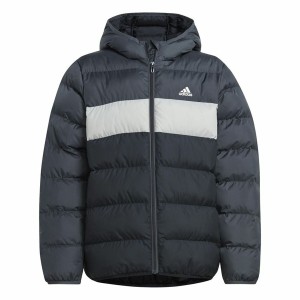 Veste de Sport pour Enfants Adidas Cazadora Synthetic Down Infantil Noir Gris