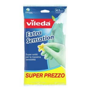 Handschuhe Vileda Extra Sensation M Reinigen (1 Stück)