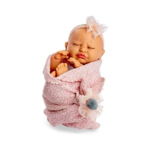 Babypuppe mit Zubehör Poppy Dolls Berjuan 912 (38 cm)