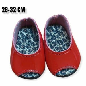 Schuhe Berjuan 80205-22 Rot manoletinas Ohne Zehenkappe