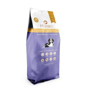 Futter PERRO Junior Beef with sweet potatoes Rindfleisch 1 kg Welpe/Junior