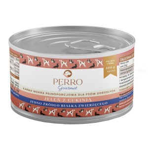 Nassfutter PERRO Gourmet Deer with zucchini 200 g