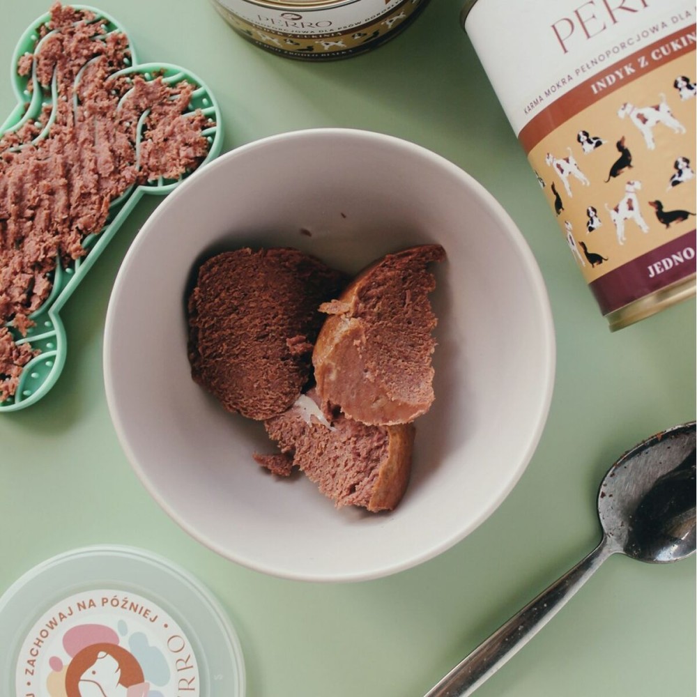 Wet food PERRO Turkey with zucchini Turkey 410 g