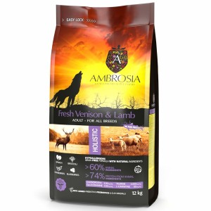 Futter Ambrosia Świeża Dziczyzna i Jagnięcina Erwachsener Lamm Hirsch 12,7 KG 12 kg