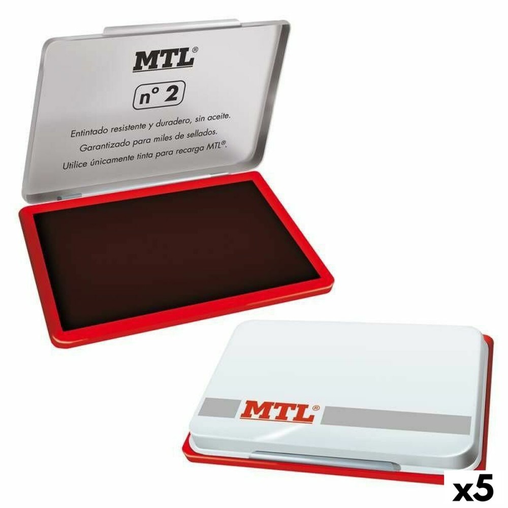 Metallstempel für Versiegelung MTL Rot (5 Stück)