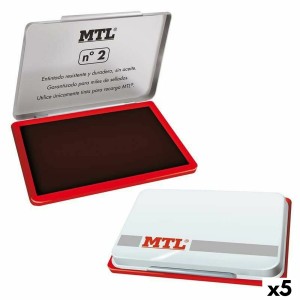Metallstempel für Versiegelung MTL Rot (5 Stück)
