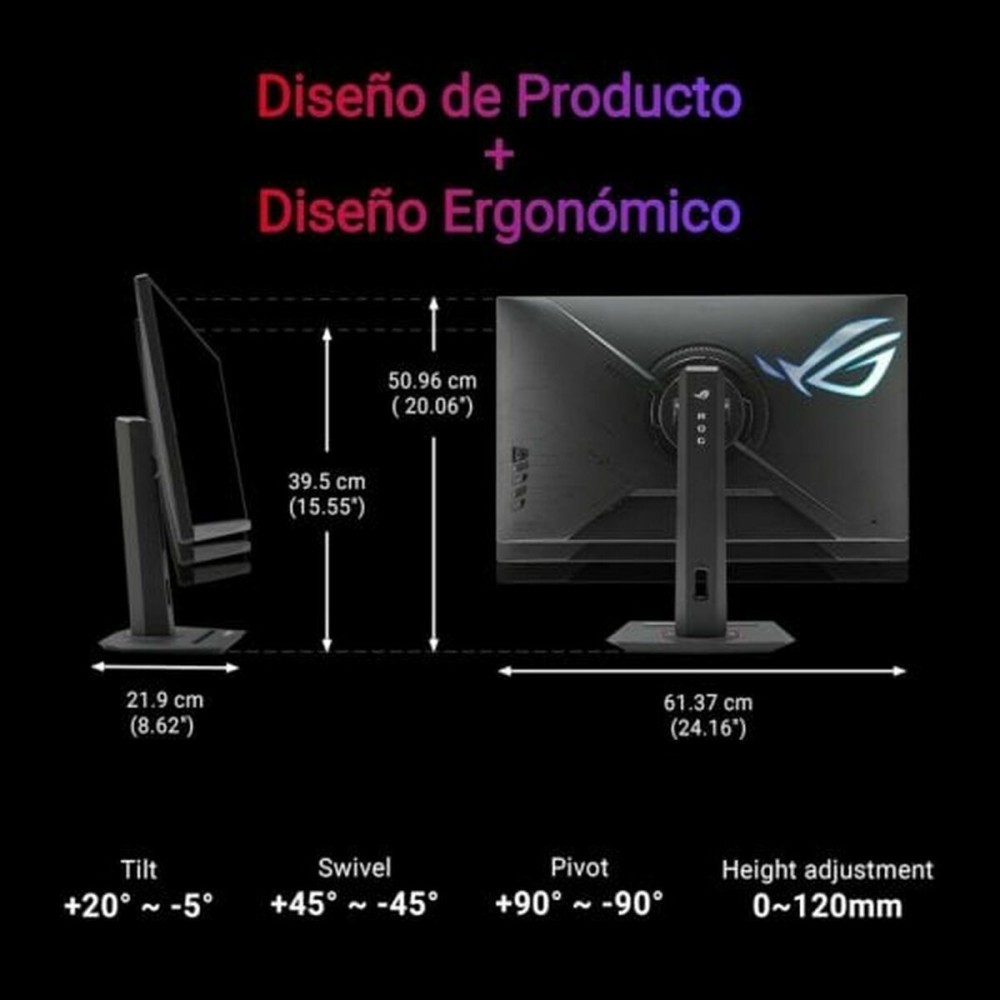 Monitor Gaming Asus 90LM0AG1-B01370 27" 4K Ultra HD