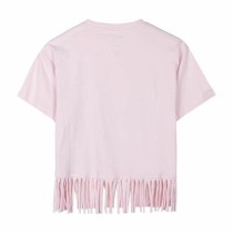 Kurzarm-T-Shirt für Kinder Stitch Blau Rosa