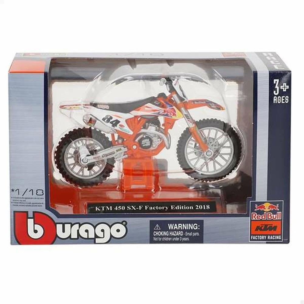 Motorrad Bburago Wrb Ktm Cross 1:18