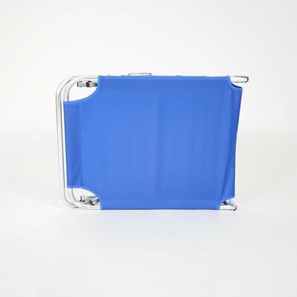 Chaise de plage Ociotrends Bleu 188 x 58 x 24 cm