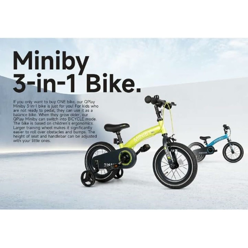 Kinderfahrrad Ociotrends Grau