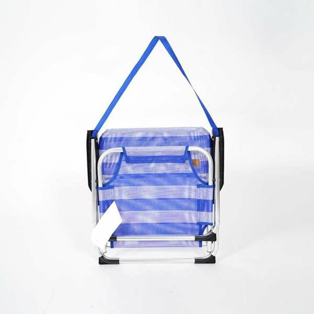 Chaise de Plage Ociotrends Bleu 40 x 55 x 70 cm