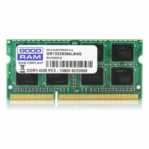 Mémoire RAM GoodRam GR1333S364L9S/4G 4 GB DDR3 1333 MHz 1333 MHz CL9 4 GB DDR3
