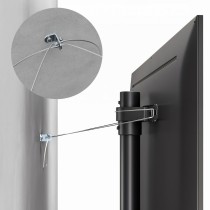 Support TV au sol MacLean MC-494 70" 40 kg