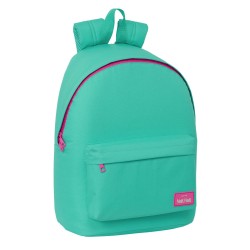 Laptop Backpack Nait Nait Mint Green 31 x 41 x 16 cm