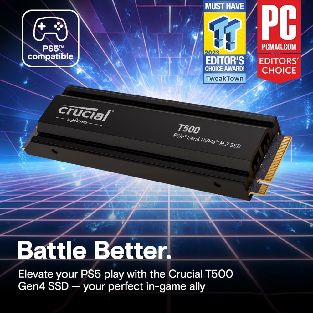 Disque dur Crucial 4 TB SSD