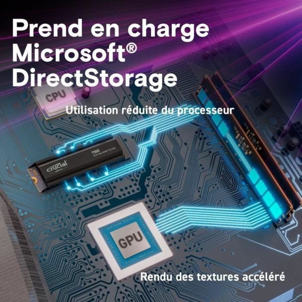 Disque dur Crucial 4 TB SSD