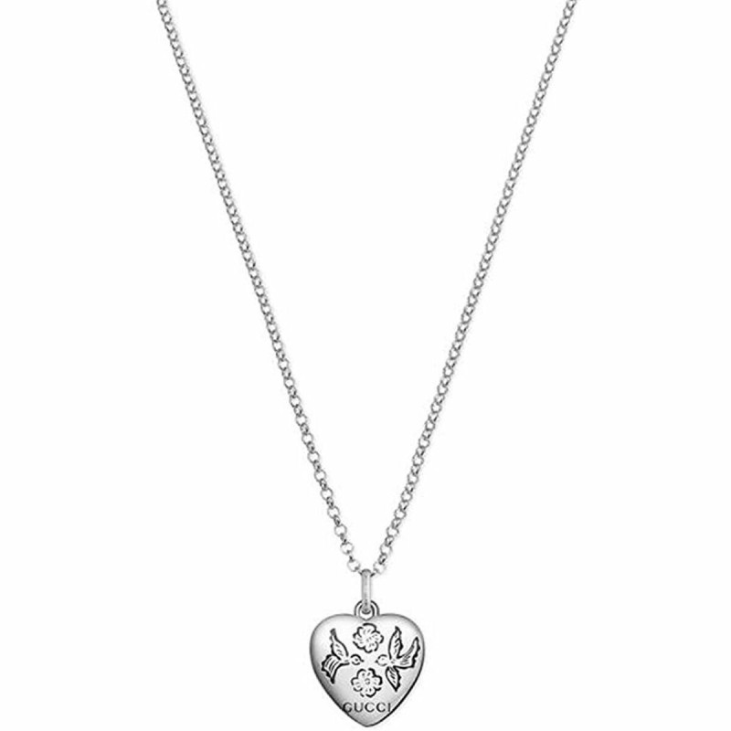 Ladies' Necklace Gucci YBB455542001 Silver