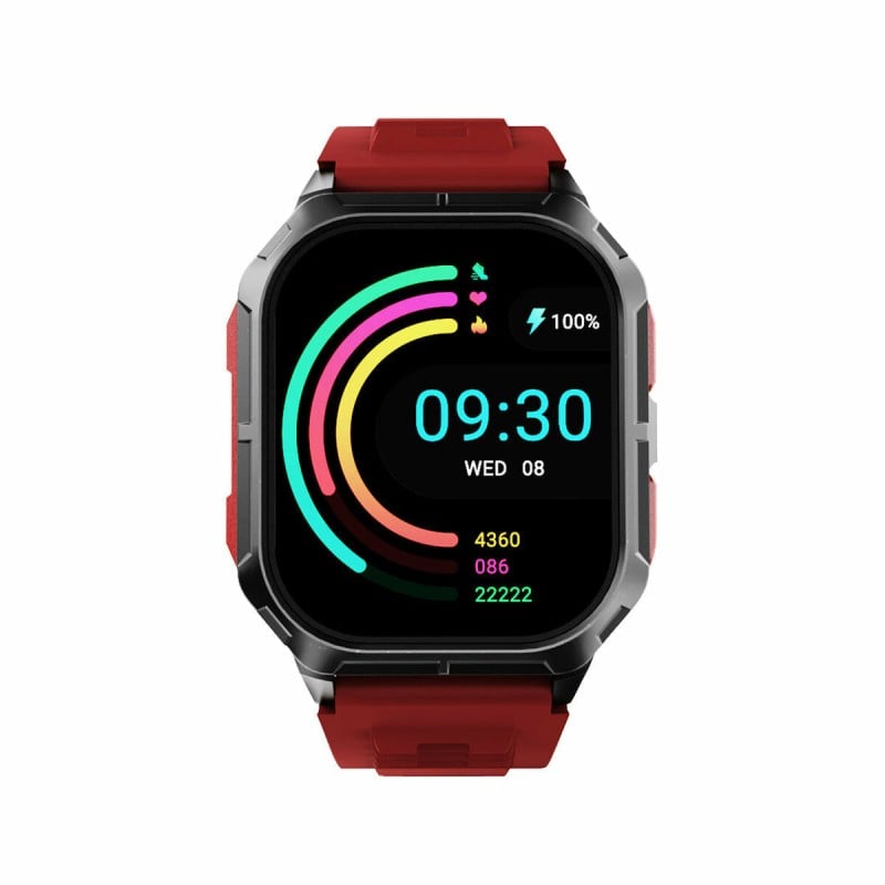 Smartwatch ULTRA 3 41 mm Schwarz Rot