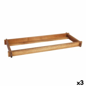 Servierbrett Viejo Valle Akazienholz 53 x 16,2 x 4 cm (3 Stück)