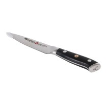 Küchenmesser Quttin Damaskus Schwarz Silberfarben 12 cm (2 Stück)