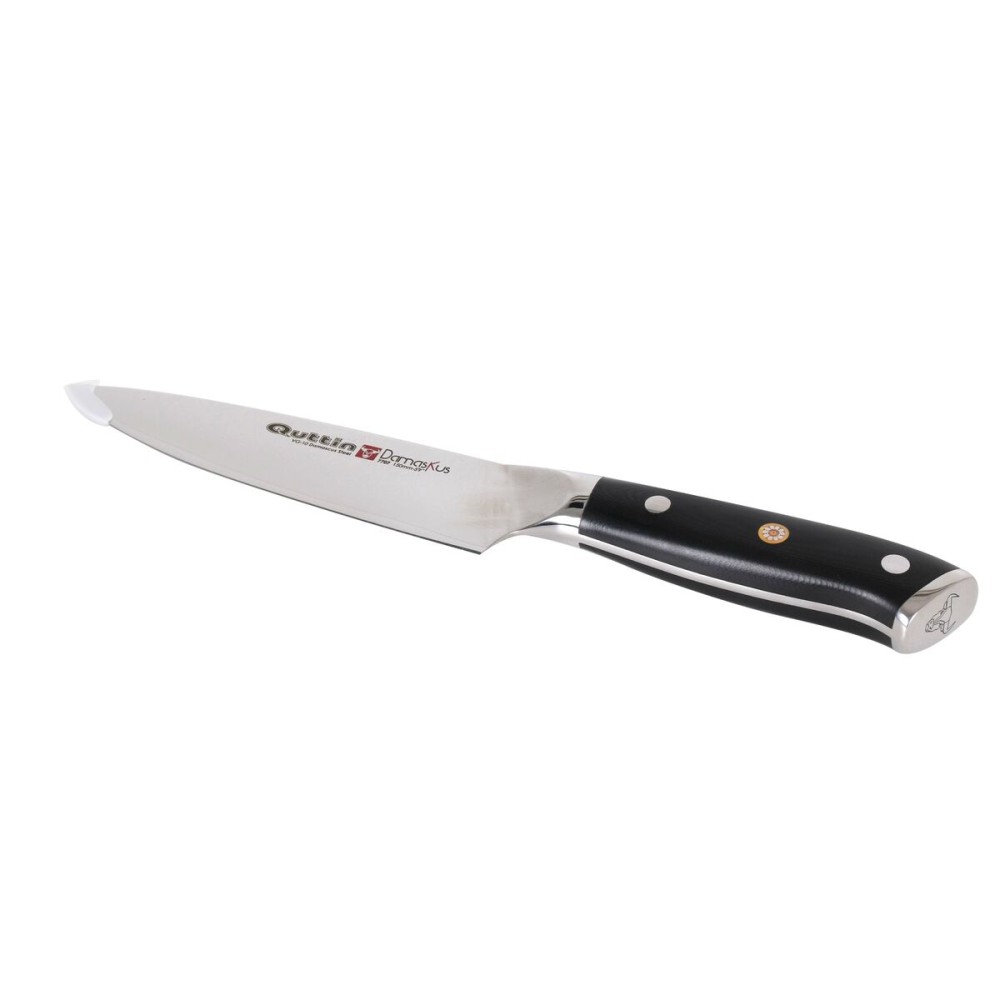 Küchenmesser Quttin DAMASKUS Schwarz Silberfarben 15 cm (2 Stück)