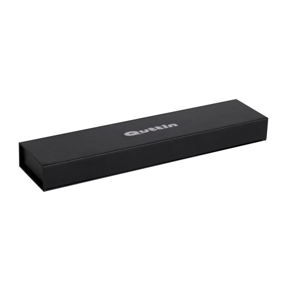 Eplucheur Quttin Damaskus Noir Argenté Acier inoxydable 9 cm (2 Unités)