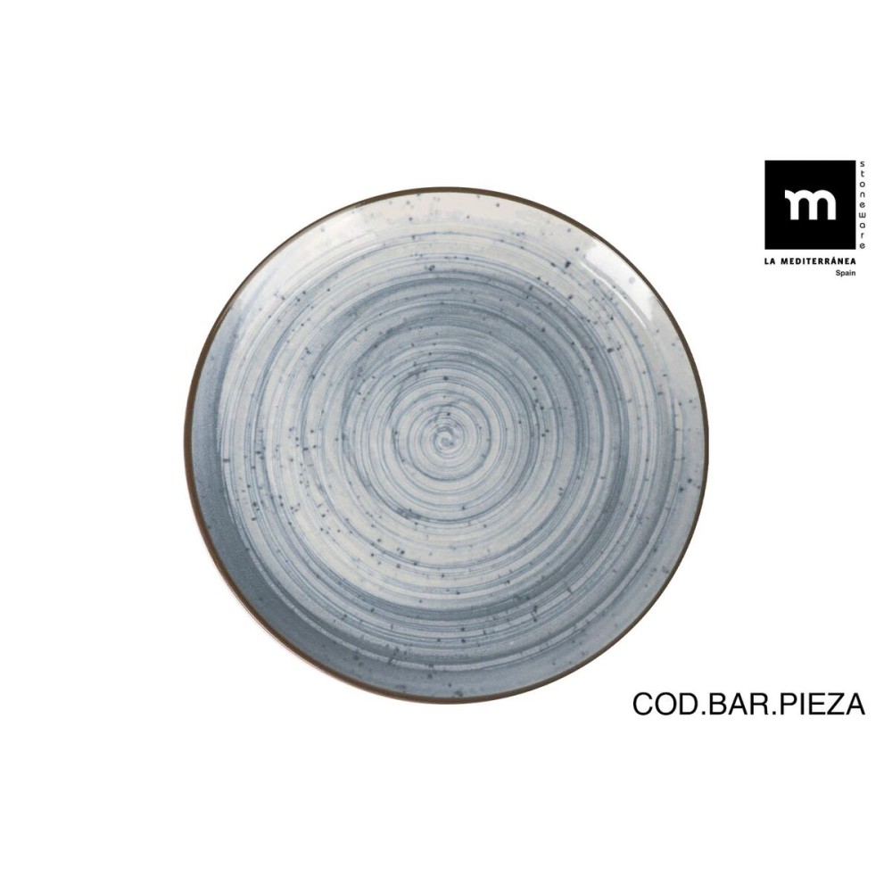 Flacher Teller La Mediterránea Swirl Ø 26 cm (6 Stück)