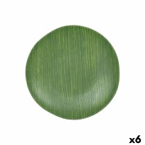 Assiette plate Vert Ø 26 cm (6 Unités)