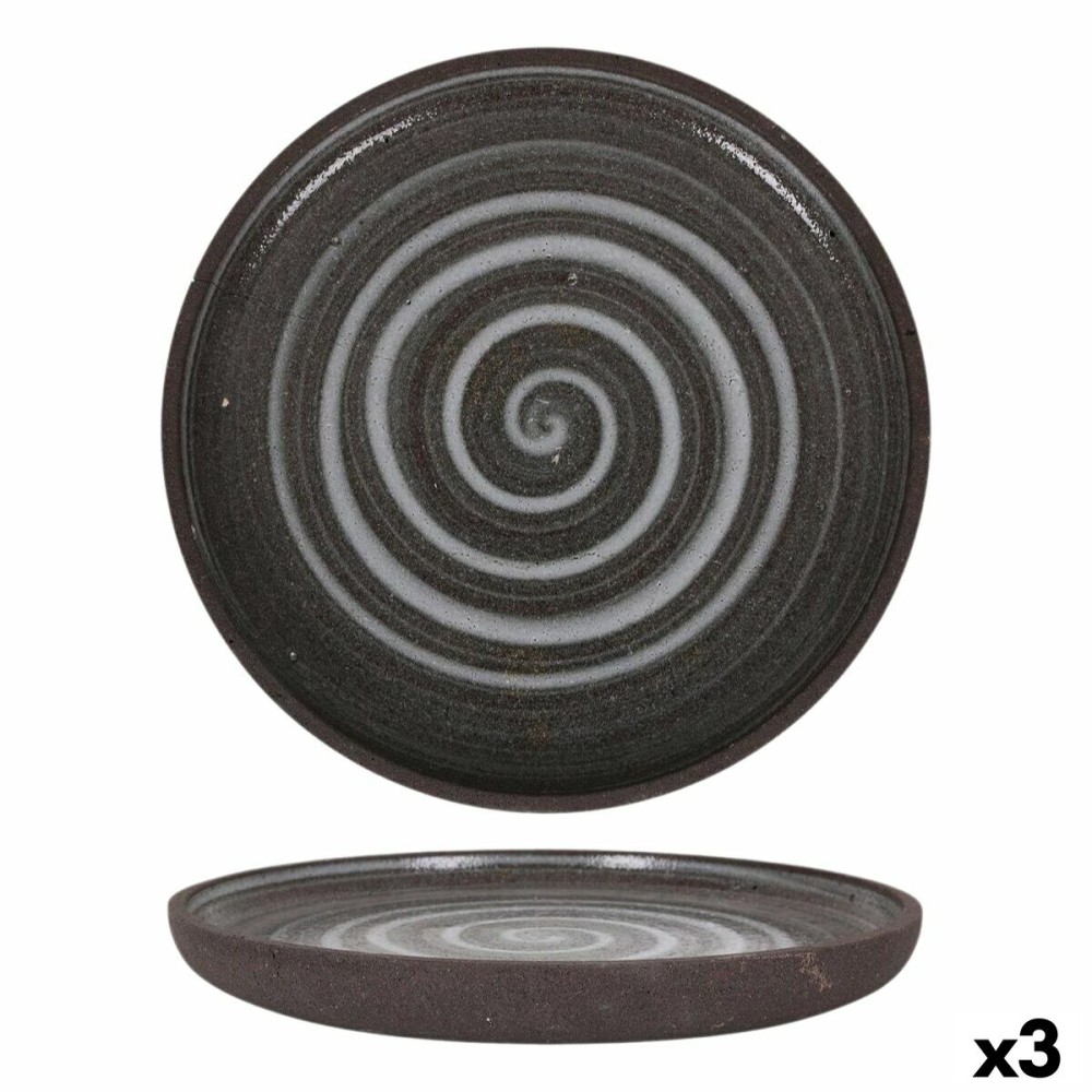 Flacher Teller Krakatoa Ø 30 cm (3 Stück)