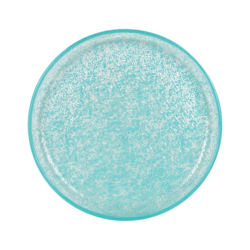 Assiette plate Samaritaine Turquoise Ø 19 cm (6 Unités)