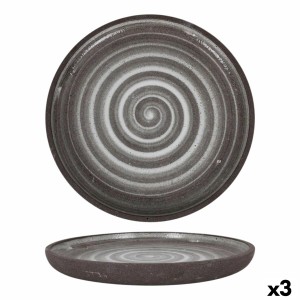 Flacher Teller Krakatoa Ø 27 cm (3 Stück)