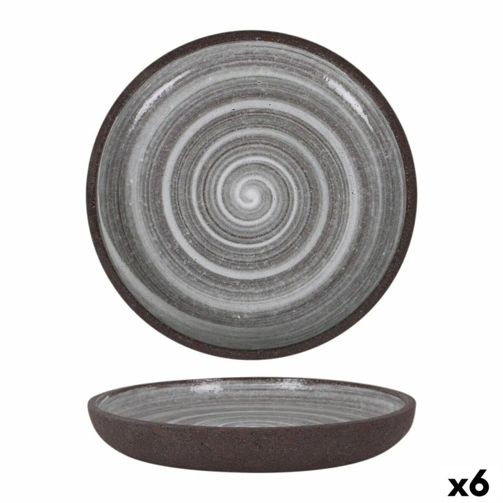 Flacher Teller Krakatoa Ø 20 cm (6 Stück)