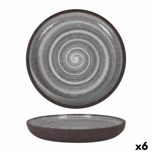 Flacher Teller Krakatoa Ø 20 cm (6 Stück)