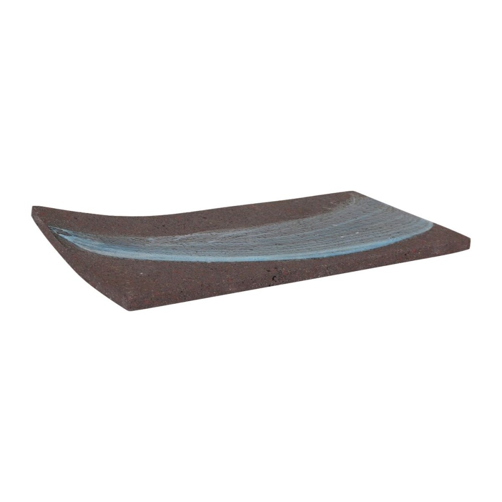 Tablett für Snacks Pompeya rechteckig 24 x 12 x 1 cm (3 Stück)