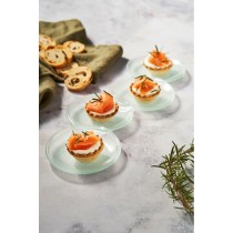 Tablett für Snacks 37 x 11 cm (6 Stück)