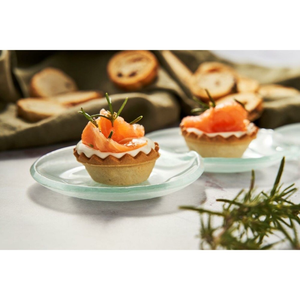 Tablett für Snacks 37 x 11 cm (6 Stück)