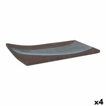 Tablett für Snacks Pompeya rechteckig 30 x 35 cm (4 Stück)
