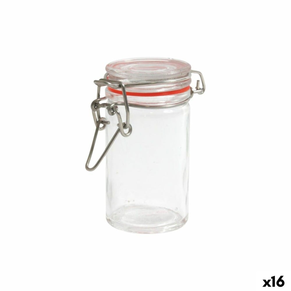 Pot en verre Viejo Valle 70 ml Ø 4,3 x 8,4 cm (3 Pièces) (16 Unités)