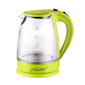 Wasserkocher Feel Maestro MR-064 grün Durchsichtig Glas 2000 W 1,7 L