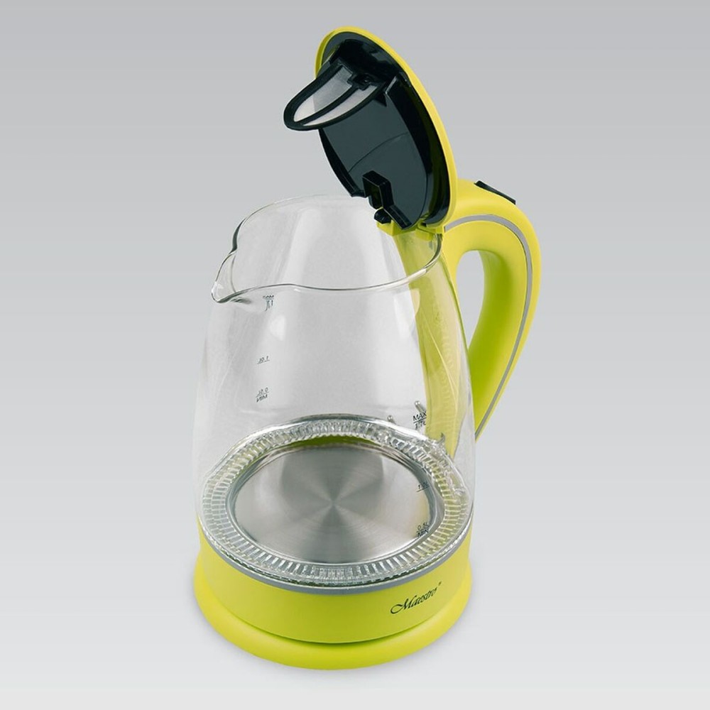 Wasserkocher Feel Maestro MR-064 grün Durchsichtig Glas 2000 W 1,7 L