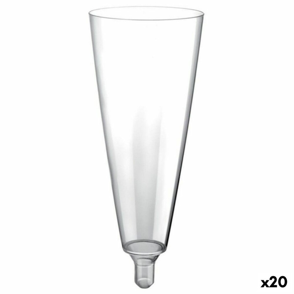 Gläsersatz Viejo Valle Flute maxi 160 ml 0,16 l Champagner 20 Stücke (20 Stück)