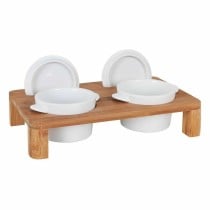Satz für Appetithäppchen Inde Bambus Porzellan 29 x 18 x 6 cm Kochtopf x 2 (6 Stück)