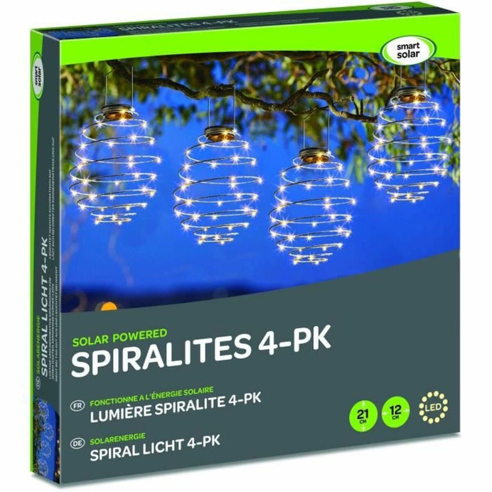Décoration lumineuse Smart Garden Spiralight Gris 4 Unités