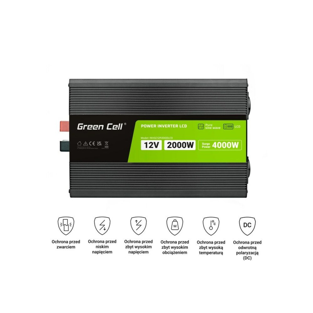 Converter Green Cell INVGC12P2000LCD 2000 W