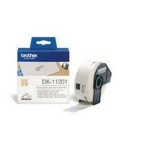 Etiquettes pour Imprimante Brother DK-11201 Blanc 29 x 90 mm Noir Noir/Blanc (3 Unités)