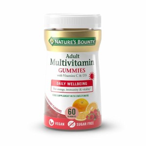 Nahrungsergänzungsmittel Nature's Bounty Gummis Multivitamine Orange Himbeere 60 Stück